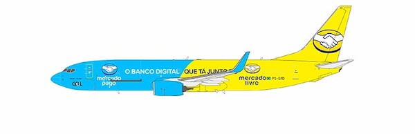 Boeing 737-800BCF Mercado Livre / GOL Linhas Aereas PS-GFD  58185