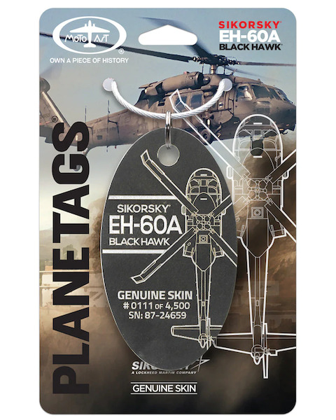 Keychain made of: EH-60A Black Hawk 87-24659  EH-60A