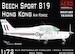 Beech Sport B19 Miltary trainer (Hong Kong Air Force) (New TOOL!) 01-73723