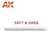 White chalk Lead detailing pencil (soft) AK4178