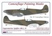 Camouflage Painting masks Spitfire Mk I/II "B" scheme patterns AMLM49011