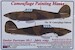 Camouflage Painting masks Hawker Hurricane MK1 - fabric Wing (B Camouflage) AMLM49019