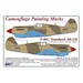 Camouflage Painting masks Curtiss P40C Tomahawk MKIIB (Airfix) AMLM49029