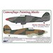 Camouflage Painting masks Hawker Hurricane MKII (A Camouflage) AMLM49031