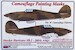 Camouflage Painting masks Hawker Hurricane MK1 - fabric Wing (B Camouflage) (Airfix) AMLM73015
