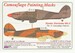 Camouflage Painting masks Hawker Hurricane MKII "A" patern AMLM73039