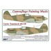 Camouflage Painting masks Curtiss  Tomahawk MKIIB (Airfix) AMLM73035