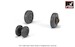 F100D Super Sabre wheels with weighted tires AR AW48316