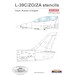 Aero L39C/ZO/ZA Albatros stencils ACD48025
