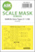 Masking Set A6M2b Zero type 21 (Academy) Single Sided 200-M48137