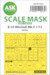 Masking Set Mitchell MKII (Airfix) Single sided (B25) 200-M72023