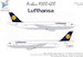 Airbus A300-600 (Lufthansa) for Revell kit BZ4068