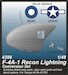 Lockheed F4A-1 Recon Lightning Conversion Set (Tamiya) CMKA4398