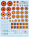 Spitfire MkIX, MkXIV & MkXVI Roundels & Sqn Insignia Belgian Air Force D7270