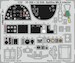 Detailset Spitfire MKII Interior (Revell) e32-936