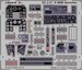 Detailset F86D Sabredog Interior Self Adhesive (Kitty Hawk) E33-147