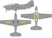 Mask Fairey Gannet AS1/AS4 National and Aircraft markings (Airfix) ex1018