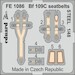 Detailset Messerschmitt BF109C Seatbelts (Modelsvit) FE1086
