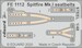 Detailset Supermarine Spitfire MKI Seatbelts (Eduard) FE1112