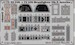 Detailset Beaufighter MkX Interior Self adhesive (Airfix) SS526