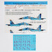 Numbers for Sukhoi Su27UBM Ukrainian AF Digital FOX48-068