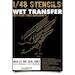 Wet Transfer stencils for MiG21MF, Bis, SMT (CZ) (for 2 aircraft) HGW248017