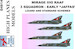 Mirage IIIO (3sq RAAF Early Jaffa;'s, Lizard and standard scheme) D4814