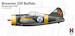 Brewster Buffalo model 239 (F2A-1) Finnish AF 1942 H2K72011