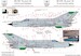 Mikoyan MiG21MF/Bis Fishbed  Stencils Part 2 Blue stencils on silver planes  (Hungarian AF) HAD48237