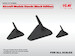 Aircraft Model Stands (BLACK) ICM-A002