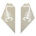 Precut mask for Israeli Air Force 105 squadron F16C/D Barak Tail Art IM32001