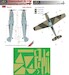 Messerschmitt BF109 camouflage Mask - Late Scheme Part 2 LFM7236