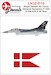Royal Danish AF  F16A E-190 "H.R.H Kronprinsen 50 Years" LN32-D10