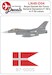 Royal Danish AF F16 in the new F-35 scheme LN48-D04