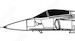 SAAB JAS39A/C Gripen canopy x 2 (Italeri) mmk7297
