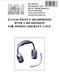 Pilots Headphones with Microphone for Sports Aircraft (5x) K72046