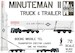 Minuteman II truck and trailer MILMOD072001