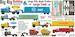 BIG RIG - Bulldog 6x4 & large Semi Trailer with large Tank, Mack B Tractor w. ALL Wheel configurations_Trailer with all Extensions, Equipment MM072-024