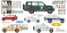 Mitsubishi Pajero 4 x 4 SUV Airport Police car -   with various roof Flashlights MM072-054