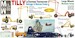 TILLY Salvage & Rescue Tournacrane - Large Wheels, Rims, three Mechanics & Equipment (BACK IN STOCK) MM072-061