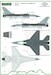 The Belgian F16 Insignias and Stencils Generic Set MMD-72174