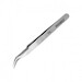 Extra Fine Curved  Stainless Steel Tweezers MCR-PTW2185/7