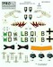 Bf110G`s (for ProModeler Bf110G kit nr.5933) MG88-1016