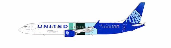 Boeing 737 MAX 10 United Airlines "ecoDemonstrator Explorer" N27602  90003