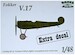 Fokker V17 with decal for streaked linen covering OMG48039