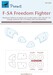 F5A Freedom Fighter Canopy and wheel masks  (Italeri, ESCI, Revell)  BACK IN STOCK M72309