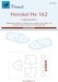 Heinkel He162 'Salamander'Canopy and wheel masks  (AZ single seater kits) M72310