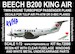 Beech B200 King Air (PH-ATM Tulip Air) Reissue RVH72086