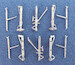 Airbus A318, A319, A320, A321 Landing Gear (2 sets for revell) sac14404