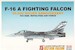 F16A/B Fighting Falcon (Royal Thai AF 50 000 hrs and 15th anniversary  103sq in grey) F16A/B